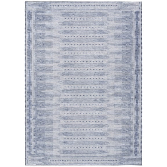 Dalyn Rugs Machine Washable Indoor/Outdoor Chantille Blue 10' x 14' Rug