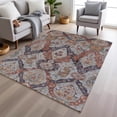 thumbnail image 1 of Addison Rugs Chantille Indoor/Outdoor Transitional Panels Blue Machine Washable Rectangle Rug, 10' x 14', 1 of 8