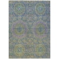 thumbnail image 1 of Dalyn Rugs Machine Washable Indoor/Outdoor Chantille Blue 10' x 14' Rug, 1 of 9