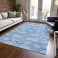 thumbnail image 1 of Addison Rugs Chantille Indoor/Outdoor Transitional Aztec Blue Machine Washable Rectangle Rug, 10' x 14', 1 of 8