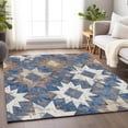 thumbnail image 1 of Addison Rugs Chantille Indoor/Outdoor Transitional Aztec Blue Machine Washable Rectangle Rug, 10' x 14', 1 of 8