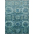 thumbnail image 1 of Dalyn Rugs Machine Washable Indoor/Outdoor Chantille Blue 3' x 5' Rug, 1 of 9