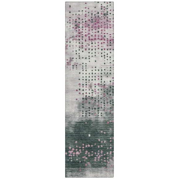 Dalyn Rugs Machine Washable Indoor/Outdoor Chantille Blush 2'3" x 7'6" Runner Rug