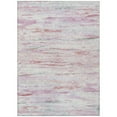 thumbnail image 1 of Dalyn Rugs Machine Washable Indoor/Outdoor Chantille Blush 3' x 5' Rug, 1 of 9