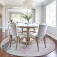thumbnail image 1 of Addison Rugs Chantille Indoor/Outdoor Transitional Abstract Blush Machine Washable Round Rug, 8' x 8', 1 of 8