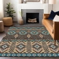 thumbnail image 1 of Addison Rugs Chantille Indoor/Outdoor Transitional Aztec Brown Machine Washable Rectangle Rug, 10' x 14', 1 of 8