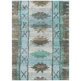 thumbnail image 1 of Dalyn Rugs Machine Washable Indoor/Outdoor Chantille Brown 10' x 14' Rug, 1 of 9