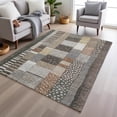 thumbnail image 1 of Addison Rugs Chantille Indoor/Outdoor Transitional Geometric Brown Machine Washable Rectangle Rug, 3' x 5', 1 of 8