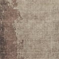 thumbnail image 1 of HomeRoots 625329 9 x 12 ft. Chocolate & Taupe Abstract Washable Transitional Indoor & Outdoor Rectangle Area Rug, 1 of 9