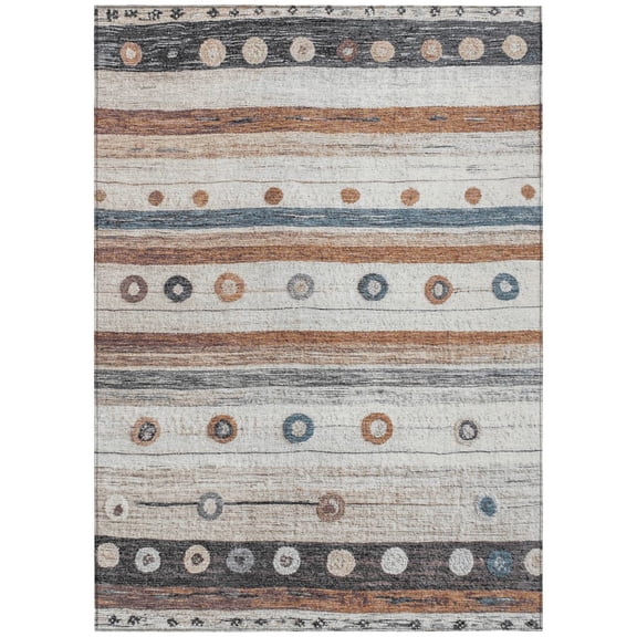 Dalyn Rugs Machine Washable Indoor/Outdoor Chantille Copper 3' x 5' Rug