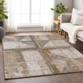 thumbnail image 1 of Addison Rugs Chantille Indoor/Outdoor Transitional Geometric Copper Machine Washable Rectangle Rug, 5' x 7'6", 1 of 8