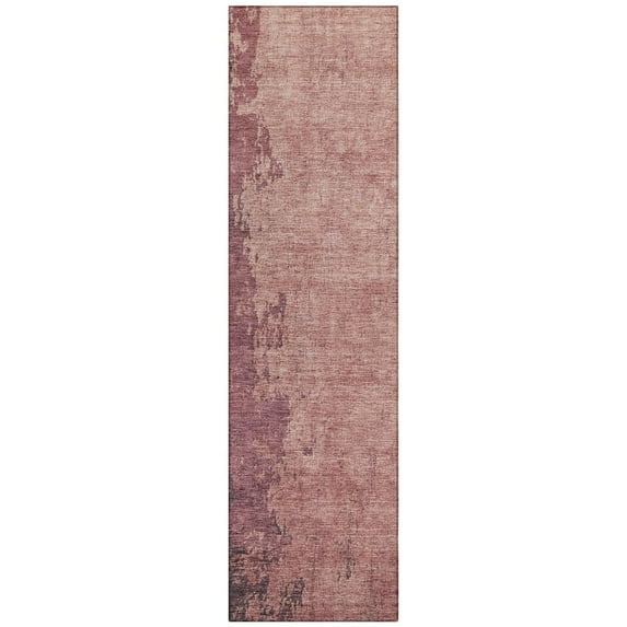 Dalyn Rugs Machine Washable Indoor/Outdoor Chantille Coral 2'3" x 7'6" Runner Rug