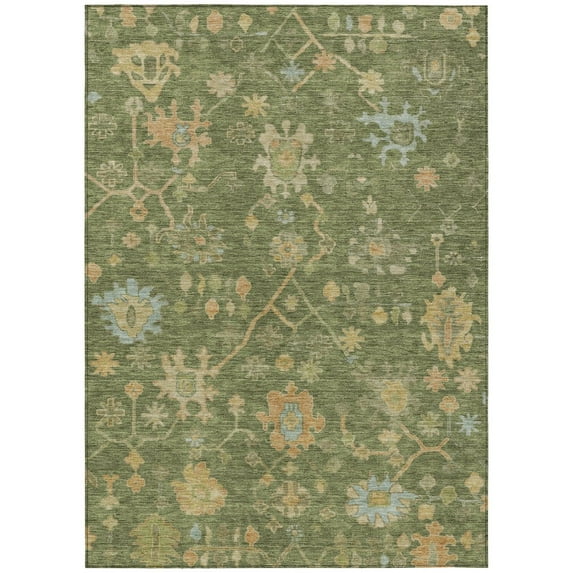 Dalyn Rugs Machine Washable Indoor/Outdoor Chantille Fern 10' x 14' Rug