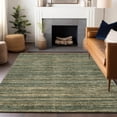 thumbnail image 1 of Addison Rugs Chantille Indoor/Outdoor Transitional Stripes Fern Machine Washable Rectangle Rug, 3' x 5', 1 of 8