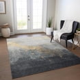 thumbnail image 1 of Addison Rugs Chantille Indoor/Outdoor Transitional Modern Gold Machine Washable Rectangle Rug, 10' x 14', 1 of 8