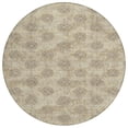 thumbnail image 1 of Dalyn Rugs Machine Washable Indoor/Outdoor Chantille Gold 8' x 8' Round Rug, 1 of 7