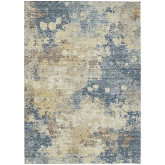 Dalyn Rugs Machine Washable Indoor/Outdoor Chantille Gold 9' x 12' Rug
