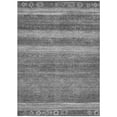 thumbnail image 1 of HomeRoots 622610 9 x 12 ft. Gray & Silver Aztec Washable Transitional Indoor & Outdoor Rectangle Area Rug, 1 of 9
