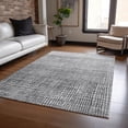 thumbnail image 1 of Addison Rugs Chantille Indoor/Outdoor Transitional Geometric Gray Machine Washable Rectangle Rug, 9' x 12', 1 of 8