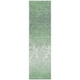thumbnail image 1 of Dalyn Rugs Machine Washable Indoor/Outdoor Chantille Green 2'3" x 7'6" Runner Rug, 1 of 7