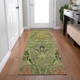 thumbnail image 1 of Addison Rugs Chantille Indoor/Outdoor Transitional Modern Green Machine Washable Runner Rug, 2'3" x 7'6", 1 of 8