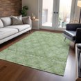 thumbnail image 1 of Addison Rugs Chantille Indoor/Outdoor Transitional Lattice Green Machine Washable Rectangle Rug, 5' x 7'6", 1 of 8
