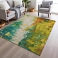 thumbnail image 1 of Addison Rugs Chantille Indoor/Outdoor Transitional Abstract Green Machine Washable Rectangle Rug, 8' x 10', 1 of 8