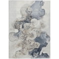 thumbnail image 1 of HomeRoots 623137 10 x 14 ft. Ivory & Taupe Abstract Washable Transitional Indoor & Outdoor Rectangle Area Rug, 1 of 5