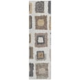 thumbnail image 1 of Dalyn Rugs Machine Washable Indoor/Outdoor Chantille Ivory 2'3" x 7'6" Runner Rug, 1 of 7