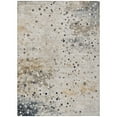 thumbnail image 1 of Dalyn Rugs Machine Washable Indoor/Outdoor Chantille Ivory 3' x 5' Rug, 1 of 9