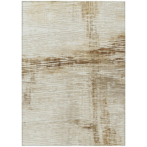 Dalyn Rugs Machine Washable Indoor/Outdoor Chantille Ivory 3' x 5' Rug