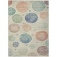 thumbnail image 1 of Dalyn Rugs Machine Washable Indoor/Outdoor Chantille Ivory 3' x 5' Rug, 1 of 9