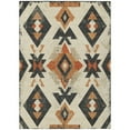 thumbnail image 1 of Dalyn Rugs Machine Washable Indoor/Outdoor Chantille Ivory 5' x 7'6" Rug, 1 of 9