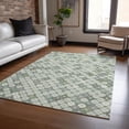 thumbnail image 1 of Addison Rugs Chantille Indoor/Outdoor Transitional Geometric Mint Machine Washable Rectangle Rug, 8' x 10', 1 of 8
