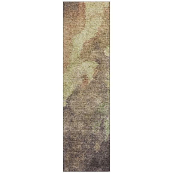 Dalyn Rugs Machine Washable Indoor/Outdoor Chantille Mocha 2'3" x 7'6" Runner Rug