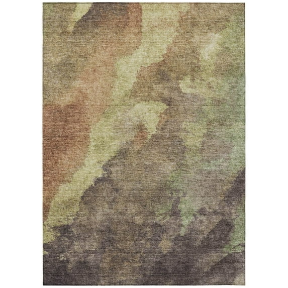 Dalyn Rugs Machine Washable Indoor/Outdoor Chantille Mocha 5' x 7'6" Rug