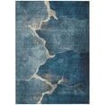thumbnail image 1 of Dalyn Rugs Machine Washable Indoor/Outdoor Chantille Navy 2'6" x 3'10" Rug, 1 of 9