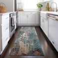 thumbnail image 1 of Addison Rugs Chantille Indoor/Outdoor Transitional Abstract Paprika Machine Washable Runner Rug, 2'3" x 7'6", 1 of 7