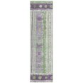 thumbnail image 1 of Dalyn Rugs Machine Washable Indoor/Outdoor Chantille Purple 2'3" x 7'6" Runner Rug, 1 of 7