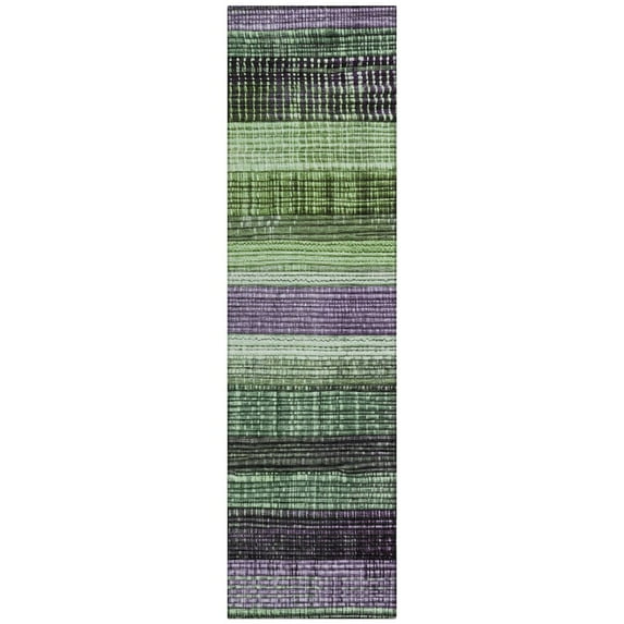 Dalyn Rugs Machine Washable Indoor/Outdoor Chantille Purple 2'3" x 7'6" Runner Rug