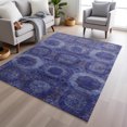 thumbnail image 1 of Addison Rugs Chantille Indoor/Outdoor Transitional Panels Purple Machine Washable Rectangle Rug, 3' x 5', 1 of 8
