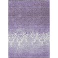 thumbnail image 1 of Dalyn Rugs Machine Washable Indoor/Outdoor Chantille Purple 5' x 7'6" Rug, 1 of 9