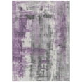 thumbnail image 1 of Dalyn Rugs Machine Washable Indoor/Outdoor Chantille Purple 9' x 12' Rug, 1 of 9