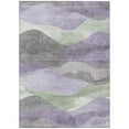 thumbnail image 1 of Dalyn Rugs Machine Washable Indoor/Outdoor Chantille Purple 9' x 12' Rug, 1 of 9