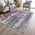thumbnail image 1 of Addison Rugs Chantille Indoor/Outdoor Transitional Abstract Purple Machine Washable Rectangle Rug, 9' x 12', 1 of 8