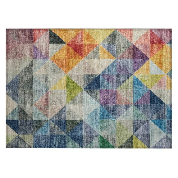 Dalyn Rugs Machine Washable Indoor/Outdoor Chantille Putty 1'8" x 2'6" Rug