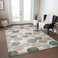 thumbnail image 1 of Addison Rugs Chantille Indoor/Outdoor Transitional Geometric Salmon Machine Washable Rectangle Rug, 5' x 7'6", 1 of 8