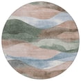 thumbnail image 1 of Dalyn Rugs Machine Washable Indoor/Outdoor Chantille Salmon 8' x 8' Round Rug, 1 of 7