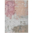 thumbnail image 1 of Dalyn Rugs Machine Washable Indoor/Outdoor Chantille Salmon 9' x 12' Rug, 1 of 9