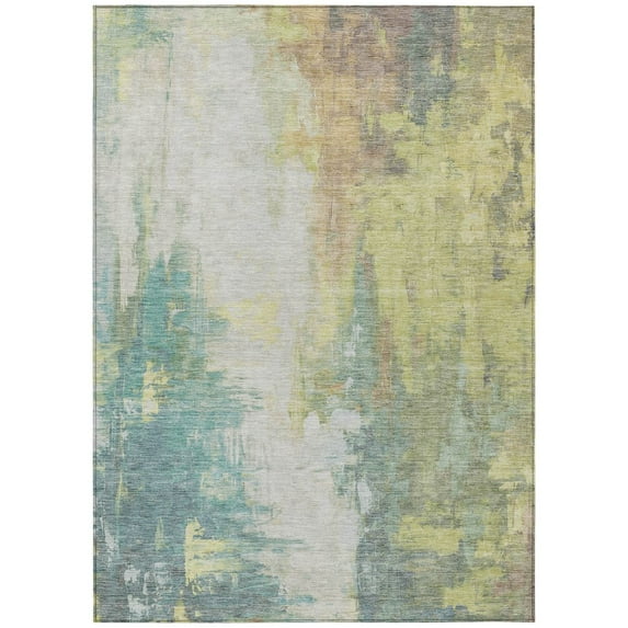 Dalyn Rugs Machine Washable Indoor/Outdoor Chantille Seafoam 2'6" x 3'10" Rug